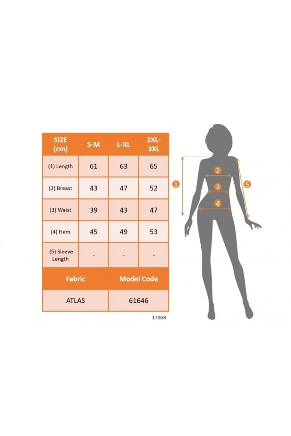Kadın Sıfır Kollu önden Düğmeli Atlas Yelek