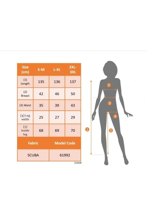 Kadın Uzun Kollu Kare Yakalı Fermuarlı Parmaktan Geçmeli Dalgıç Tulum