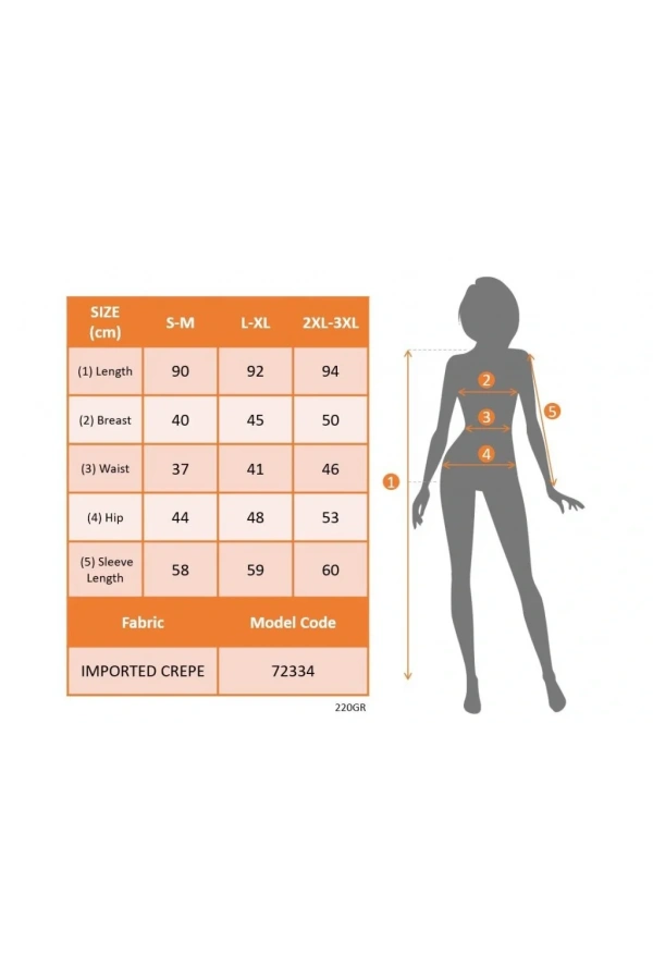 Kadın Uzun Kollu Kruvaze Yakalı Taşlı Mini Ithal Krep Elbise