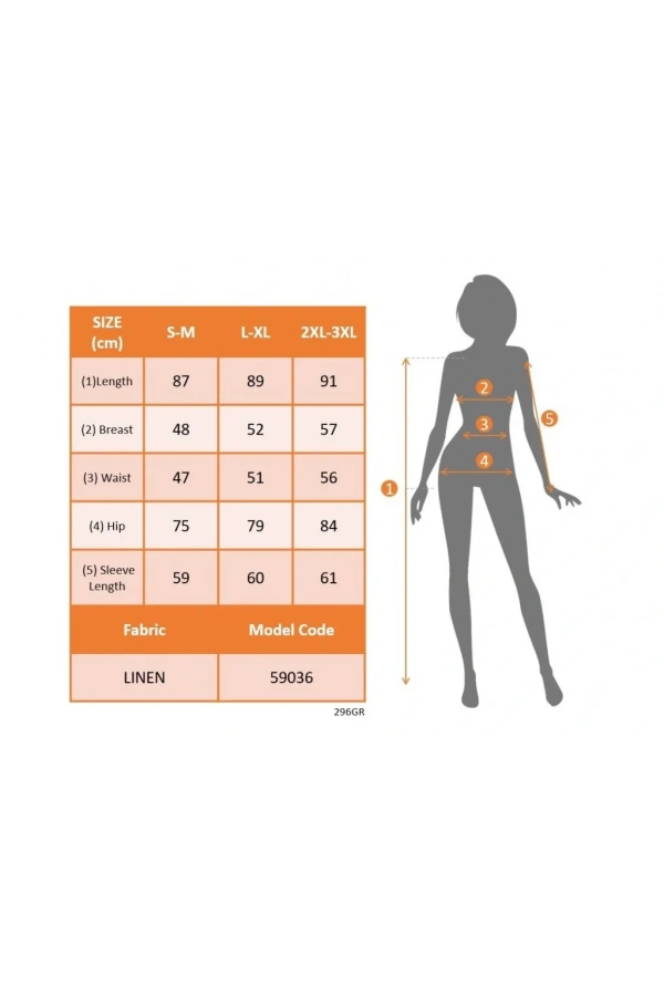 Kadın Uzun Kollu Yakadan Bağcıklı Fırfırlı Keten Mini Elbise