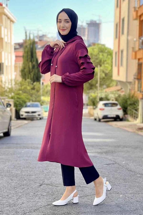 Kapişonlu Kap Vişne