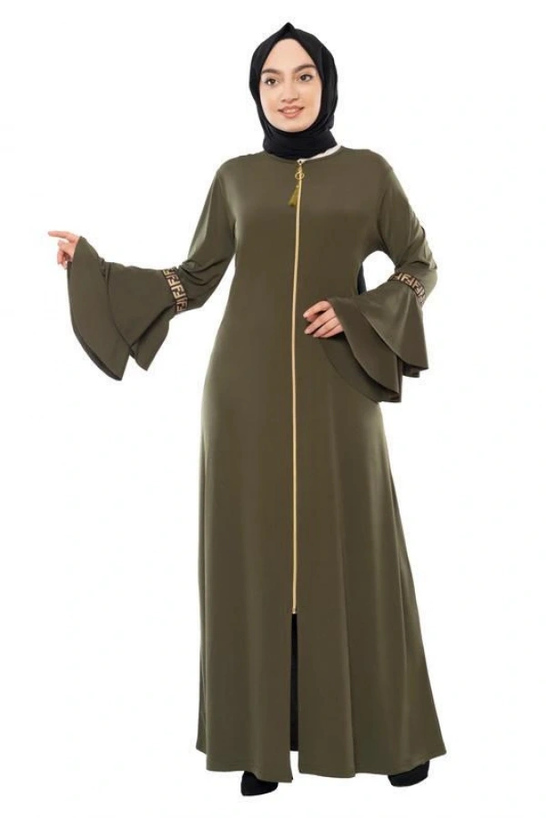 Moda Çizgi Büyük Beden Ferace