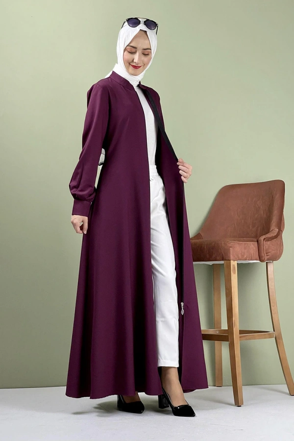 Moda Çizgi Büyük Beden Ferace