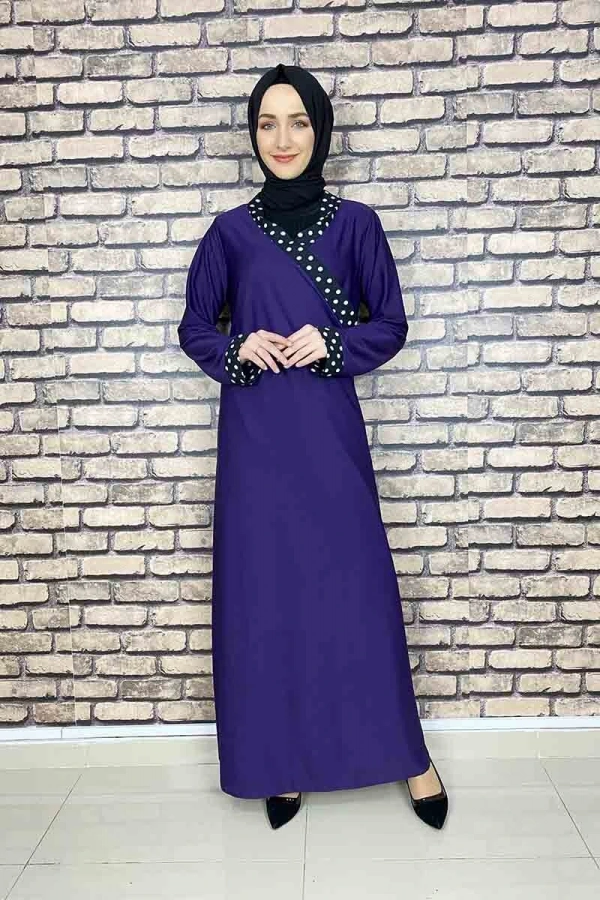 Moda Çizgi Namaz Elbisesi