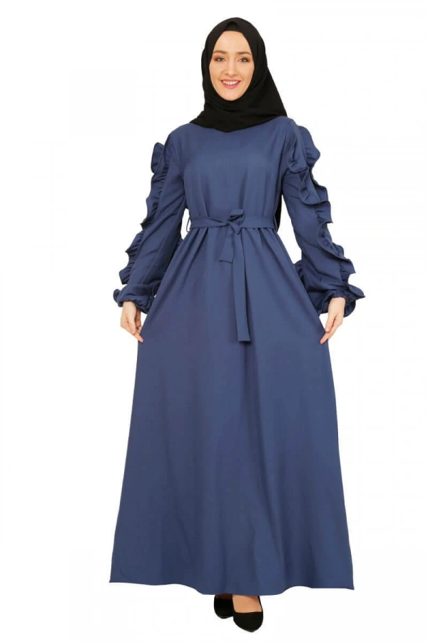 Moda Çizgi Tesettür Elbise