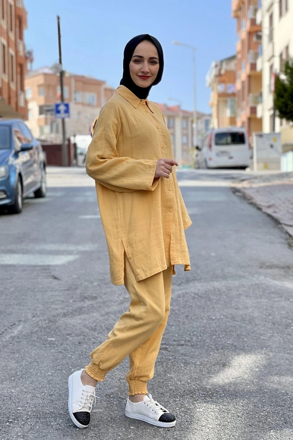 Moda Çizgi Tesettür Takım