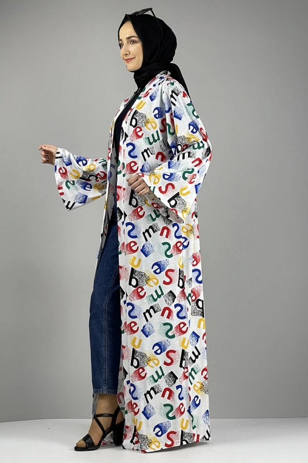 Moda Çizgi Yakalı Yelek