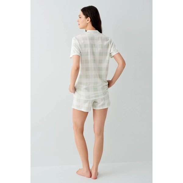 Arnetta 3578-S Kadın Gömlek Pijama Şort Takım