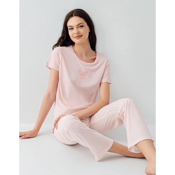 Arnetta 3593-S Kısa Kol Pijama Takımı