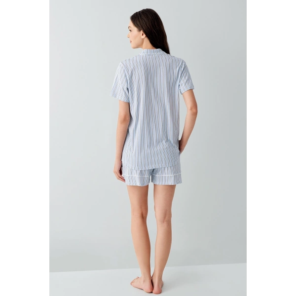Arnetta 3601-S Kadın Gömlek Pijama Şort Takım
