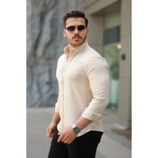 Erkek Uzun Kollu Gömlek