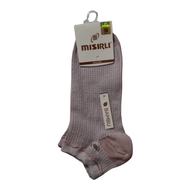 Mısırlı 72206 Kadın Bambu Patik Çorap