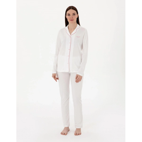 Pıerre Cardın 7717-S Bayan Gömlek Pijama Takımı