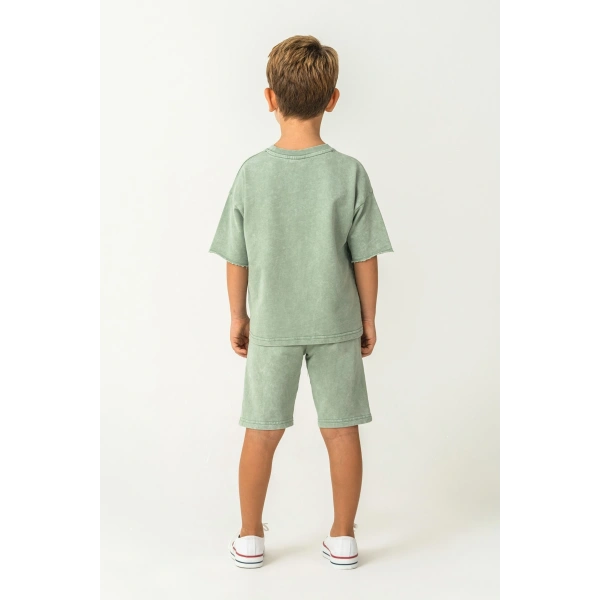 RolyPoly 3734-G Erkek Garson Bermuda Takım