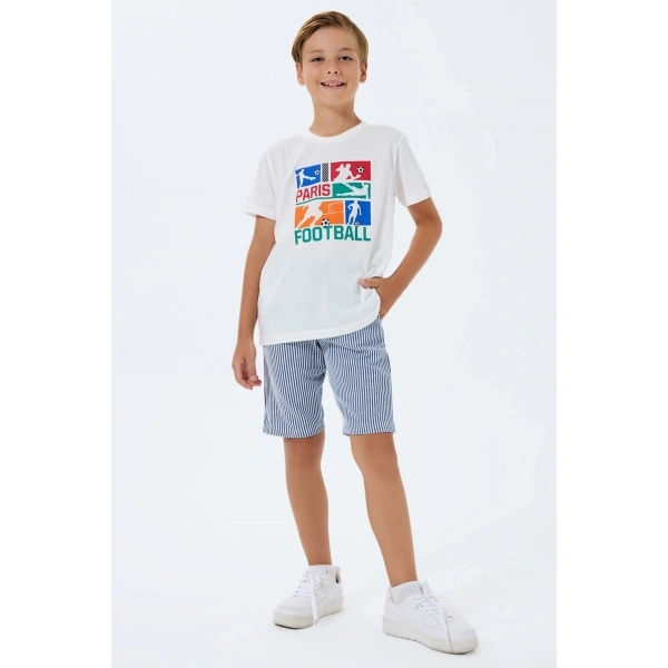 RolyPoly 3755-G Erkek Çocuk Bermuda Takım