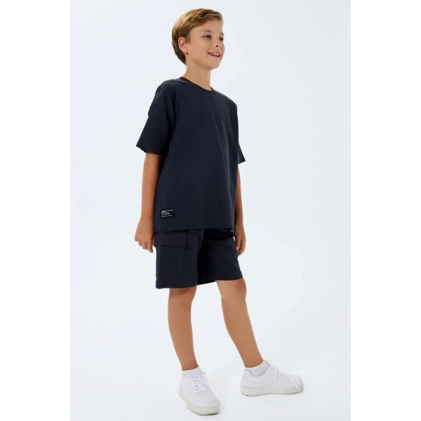 RolyPoly 3765-2 Erkek Çocuk Kargo Bermuda Takım