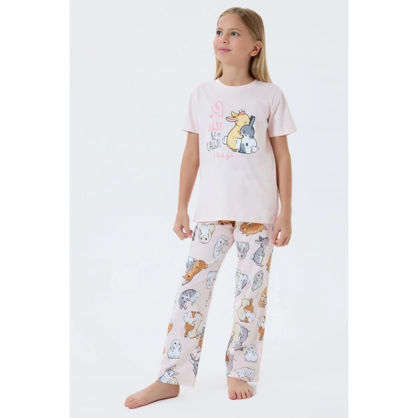 RolyPoly 3774-G Kız Garson Pijama Takım