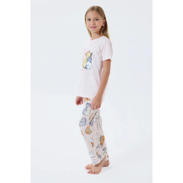 RolyPoly 3774-G Kız Garson Pijama Takım