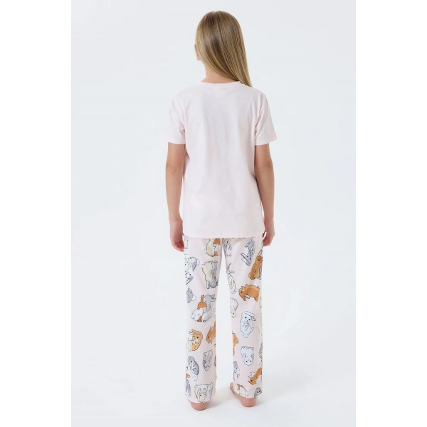 RolyPoly 3774-G Kız Garson Pijama Takım