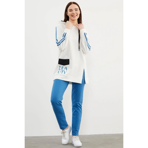 Sementa 76137 Kapüşonlu Oversize Eşofman Takım