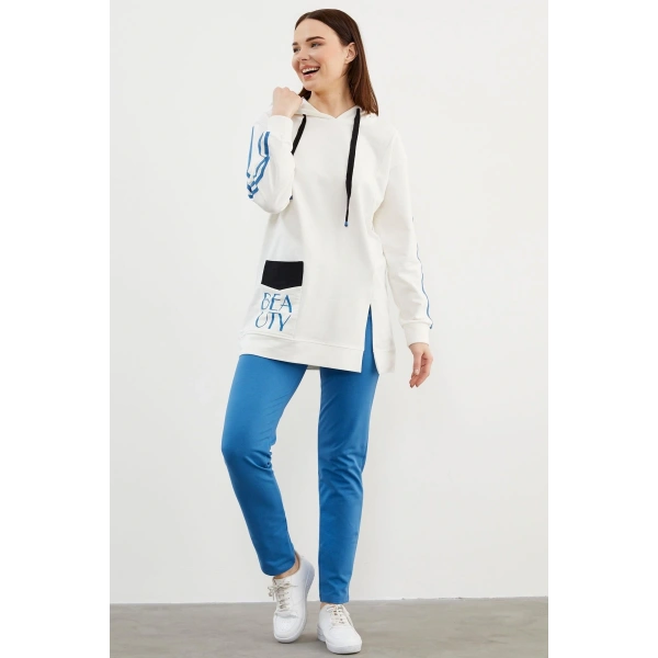 Sementa 76137 Kapüşonlu Oversize Eşofman Takım