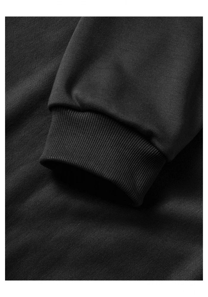 10 Kasıma Özel Üç İplik Kapüşonlu Baskılı SweatShirt - Siyah