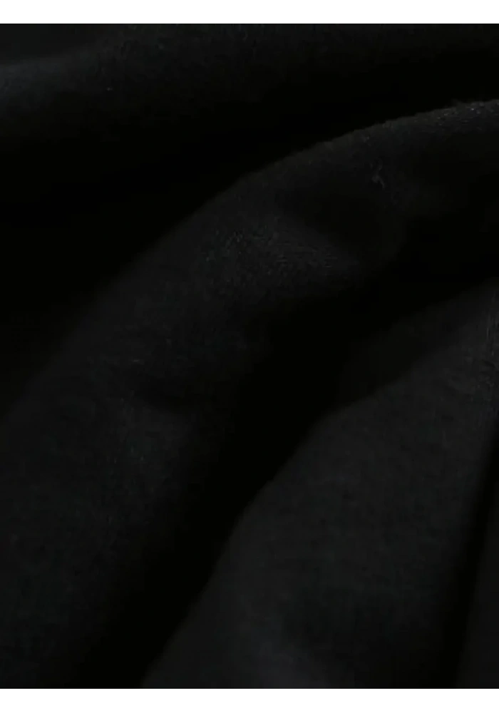 Kadın Penye Compack Baskılı Oversize Kısa Kol Bisiklet Yaka T-shirt - Siyah