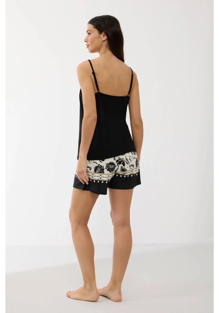 Anıl 11710  Kadın Sabahlıklı Şort Takım