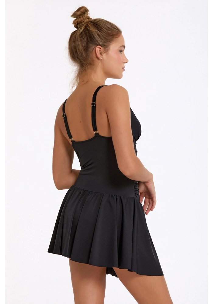 Argento 0233-3001 Kadın Nadide Elbiseli Mayo