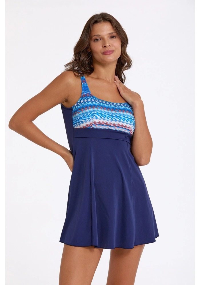 Argento 0341-3017 Kadın Elbiseli Mayo