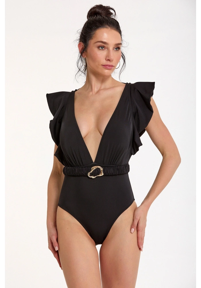 Argento 0557-3001 Kadın Derin V Yaka Mayo