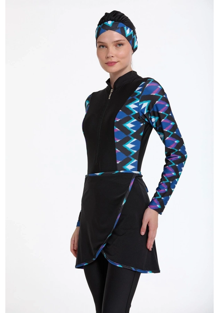 Argento 0764-327 Kadın Body Tesettür Takımı