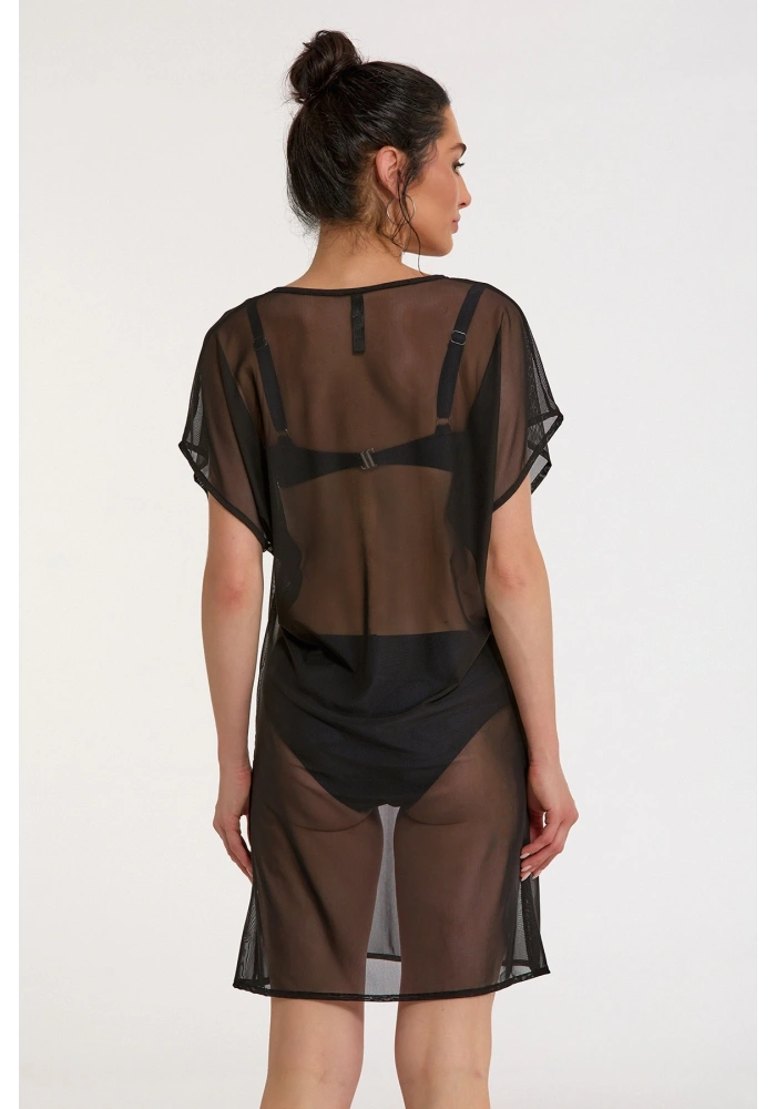 Argento 2095-3001 Kadın Aksesuarlı Kısa Kaftan