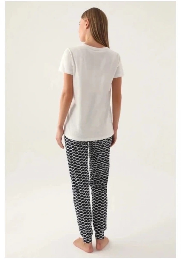 Arnetta 2871-S  Kadın Kısa Kol Pijama Takımı