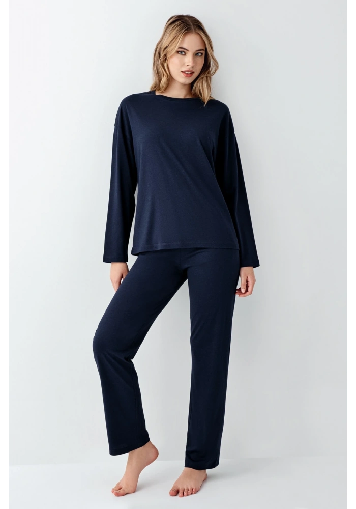 Arnetta 3407-S Kadın Uzun Kol Pijama Takım