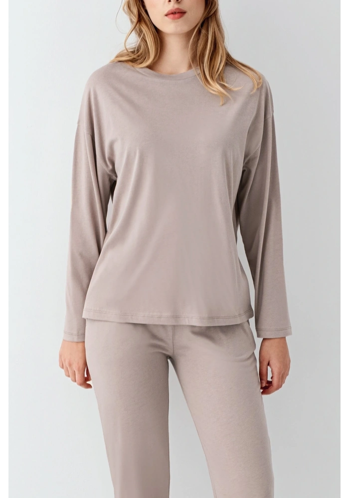 Arnetta 3407-S Kadın Uzun Kol Pijama Takım