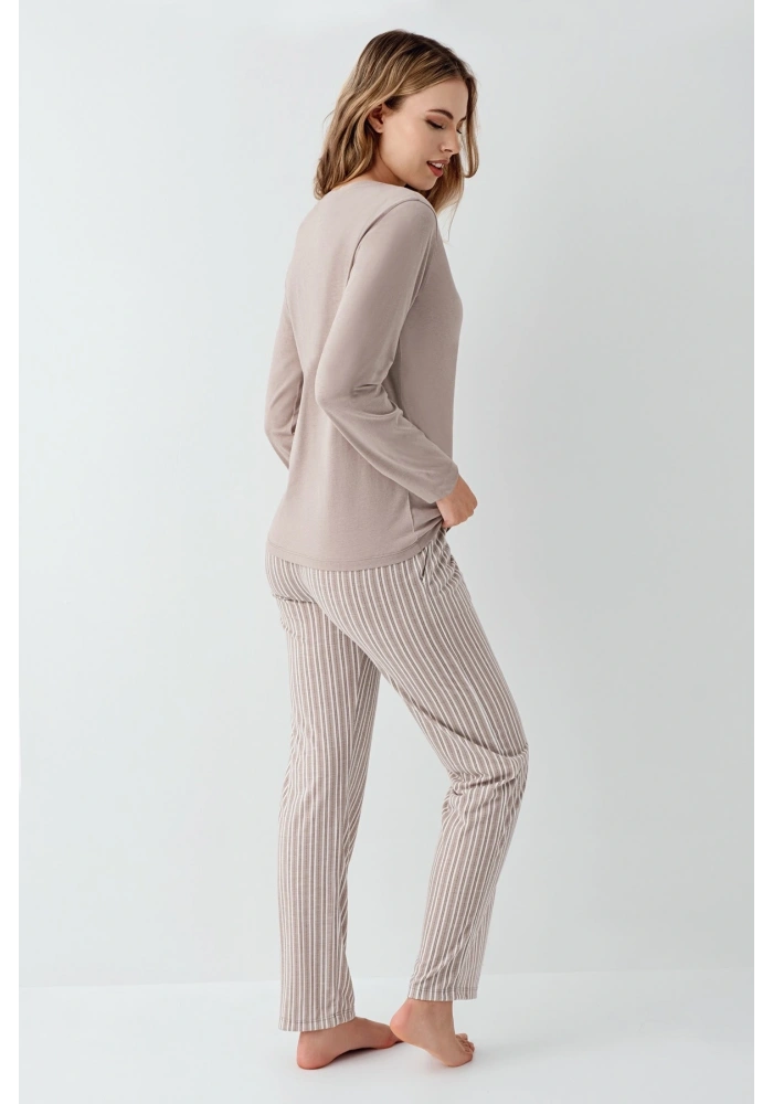 Arnetta 3424-S Kadın Uzun Kol Pijama Takım