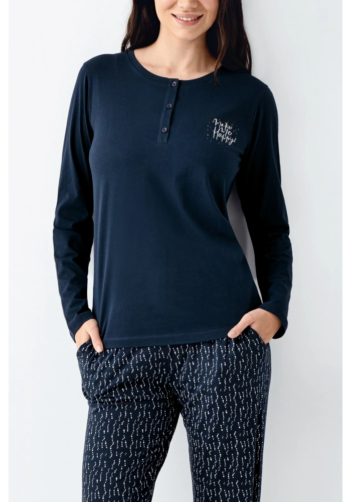 Arnetta 3429-S Kadın Uzun Kol Pijama Takım