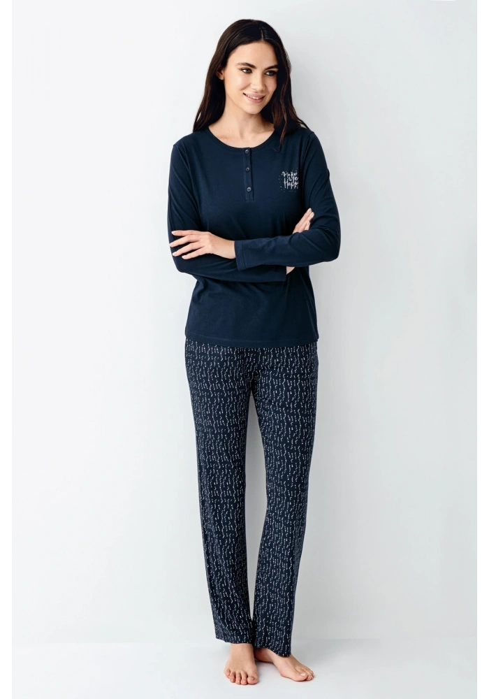 Arnetta 3429-S Kadın Uzun Kol Pijama Takım