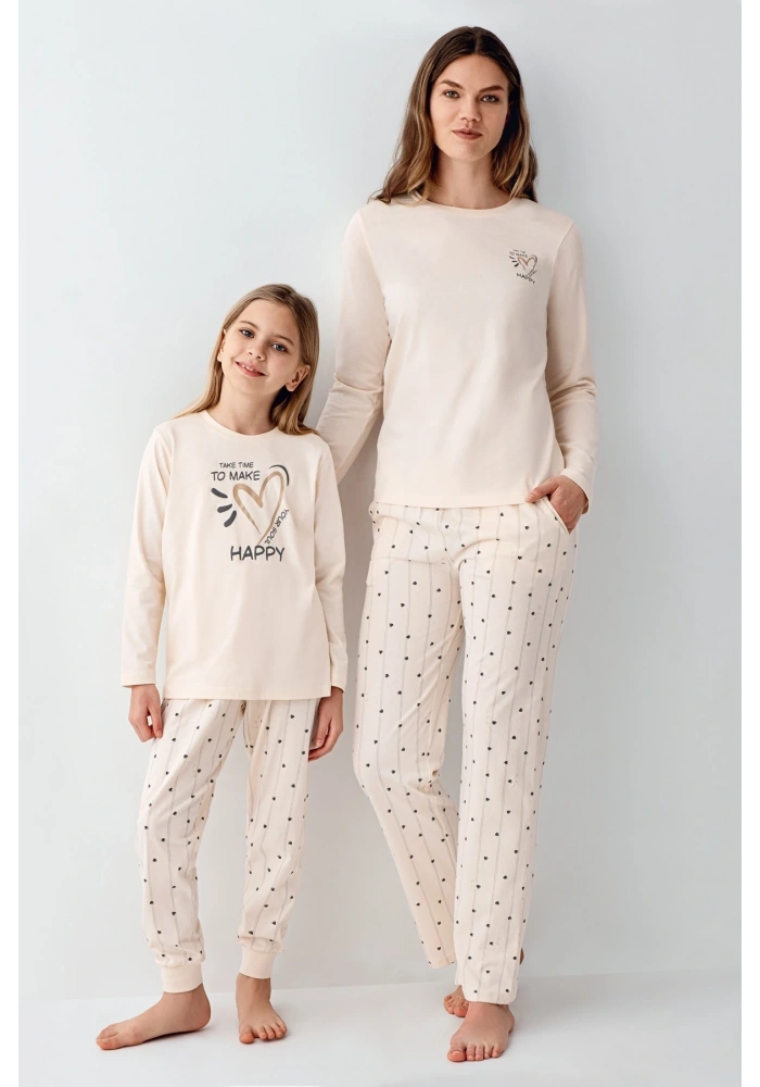 Arnetta 3434-S Kadın Uzun Kol Pijama Takım