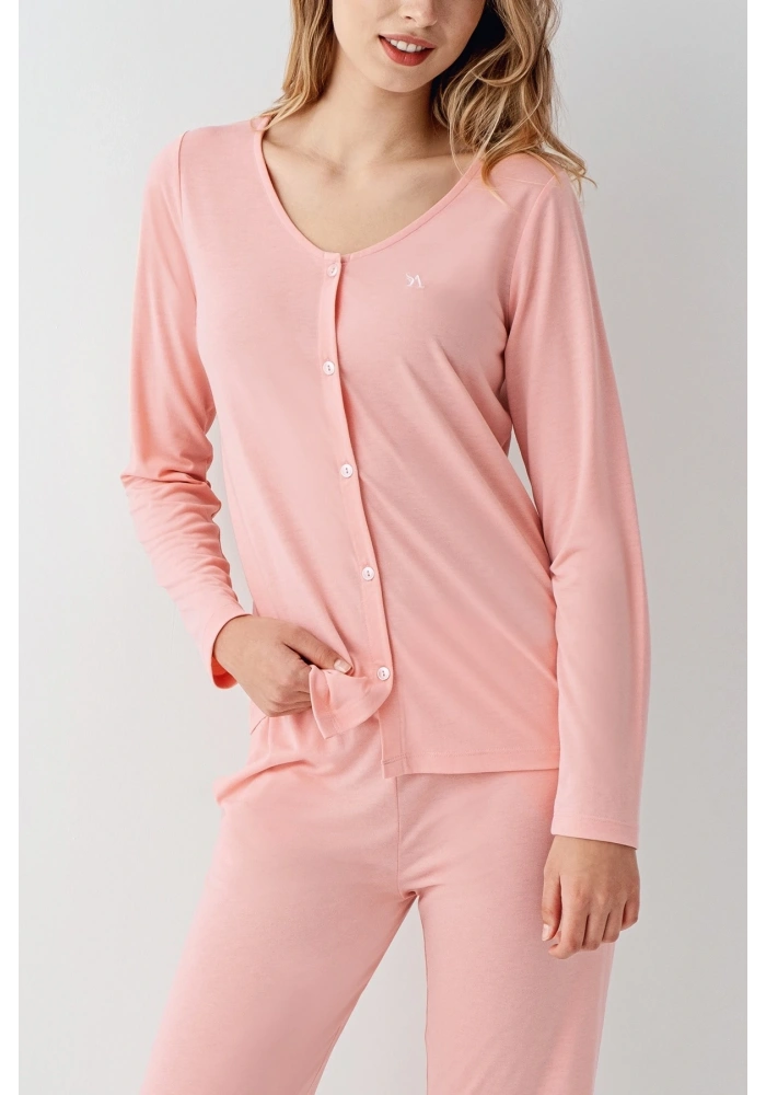 Arnetta 3460-S Kadın Uzun Kol Pijama Takım