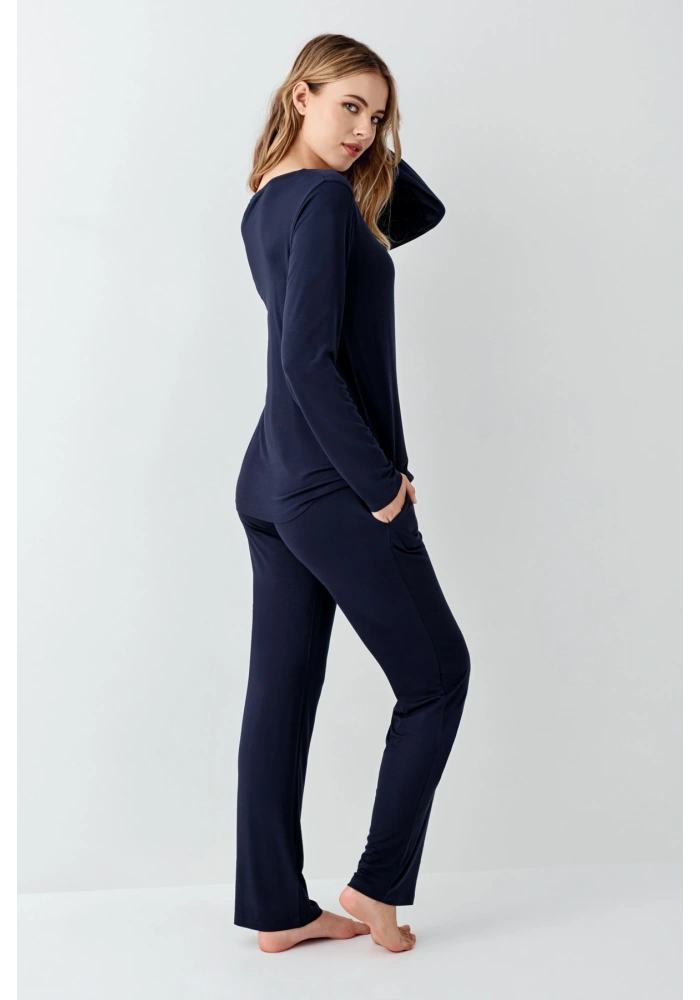 Arnetta 3460-S Kadın Uzun Kol Pijama Takım