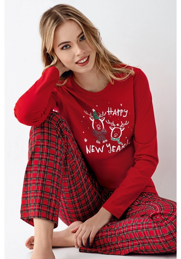 Arnetta 3514-S Kadın Uzun Kol Pijama Takım