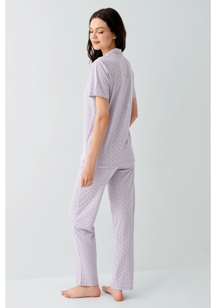 Arnetta 3552-S Kadın Gömlek Pijama Takım