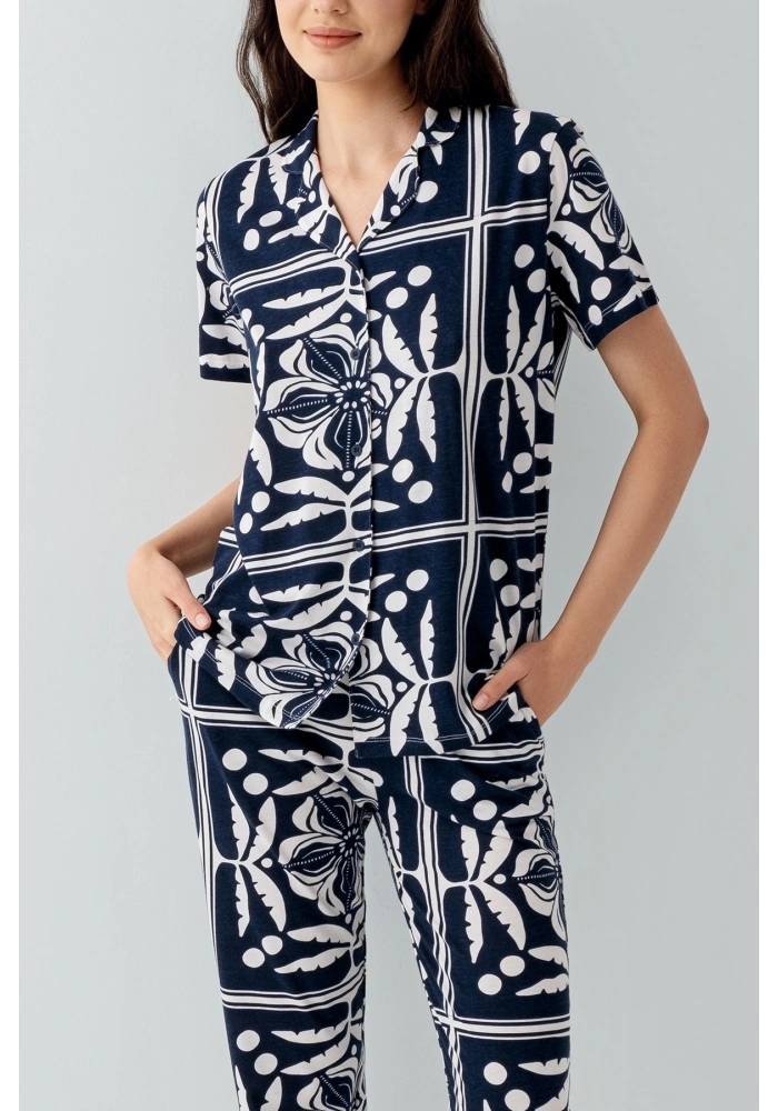 Arnetta 3567-S Kadın Gömlek Pijama Takım