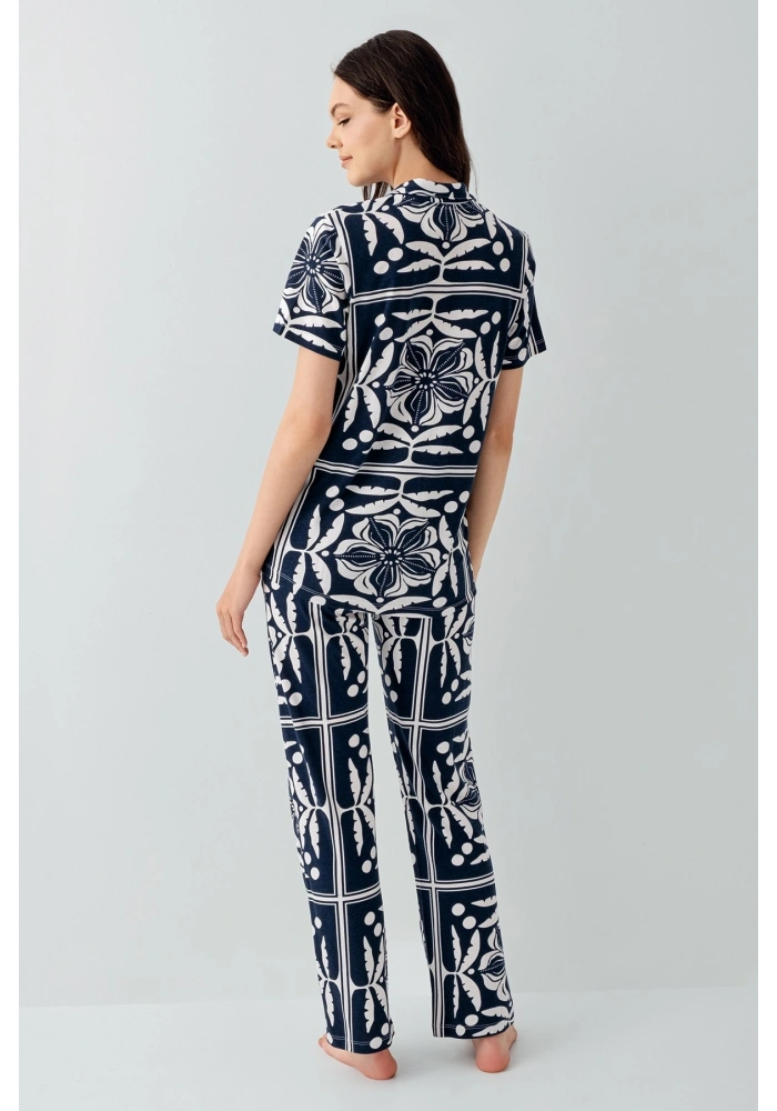Arnetta 3567-S Kadın Gömlek Pijama Takım