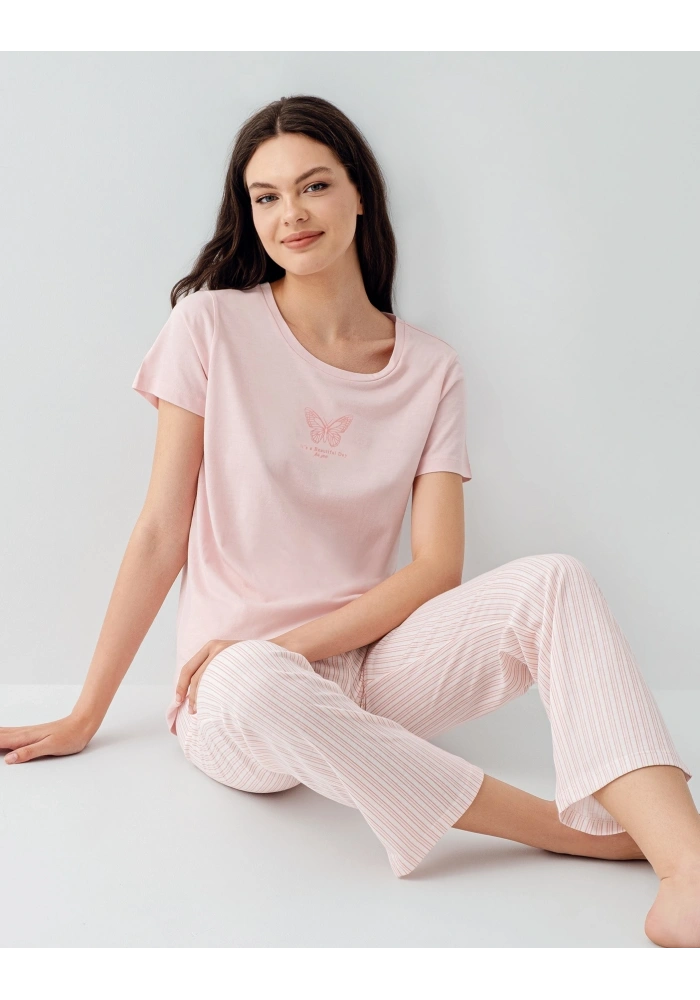 Arnetta 3593-S Kısa Kol Pijama Takımı