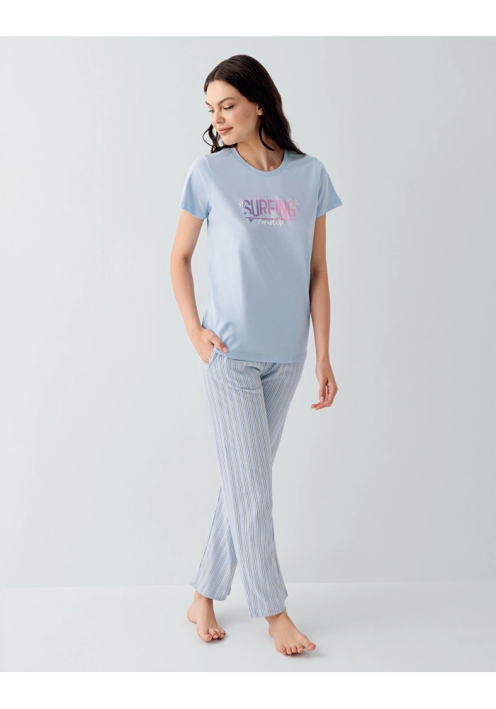 Arnetta 3598-S Kısa Kol Pijama Takımı