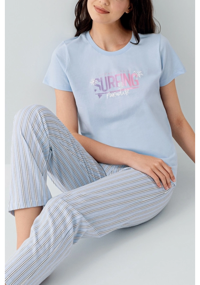 Arnetta 3598-S Kısa Kol Pijama Takımı