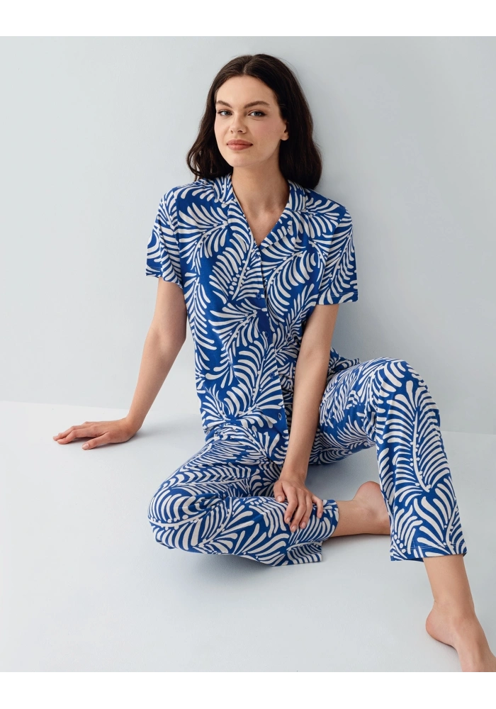 Arnetta 3607-S Kadın Gömlek Pijama Takım
